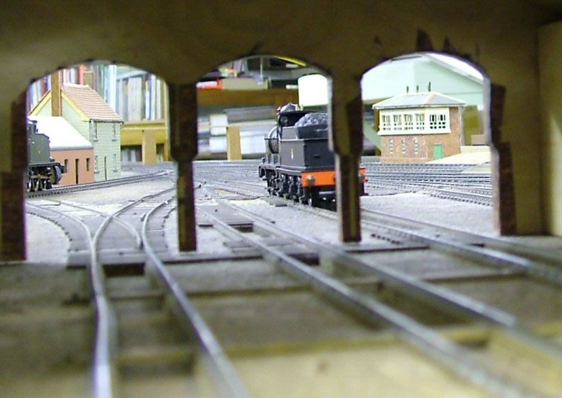 Through the Yeovil Town Engine Shed